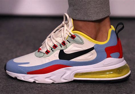 nike air max 270 react zwart wit|air max 270 react men's.